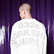 SNIPES x  032c WORKSHOP Fabric Mix Longsleeve biały 8845 6