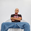 FUBU Varsity Mesh Tee negro 9200 1