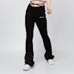 FUBU Signature Velours Flared Leggings crna 9232 1