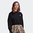 adidas Originals Summer Rave Cropped Hoodie schwarz 9486 1