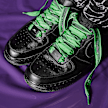 SNIPES x  032c WORKSHOP Laces schwarz 9825 2