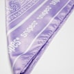 SNIPES Paisley Satin Scarf fioletowy 9841 4