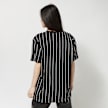 Karl Kani Small Signature Essential Pinstripe Oversized Tee crna 9878 2