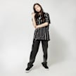 Karl Kani Small Signature Essential Pinstripe Oversized Tee crna 9878 4