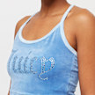 Juicy Couture Contrast Tyra Tank niebieski 11640 3