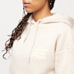 On Vacation Ladies' Flower Cropped Hoodie beige 11651 3