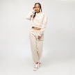On Vacation Ladies' Flower Cropped Hoodie beige 11651 4