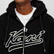 Karl Kani Varsity OS Teddy Zip Hoodie schwarz 11860 3