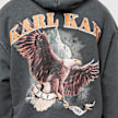 Karl Kani Small Signature OS Washed Heavy Sweat Eagle Hoodie noir 11897 5