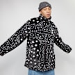 Karl Kani Fake Fur Paisley Coach Jacket noir 11903 1
