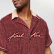 Karl Kani Autograph Towel Bowling Shirt rood 11920 3