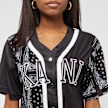 Karl Kani College Paisley Block Baseball Shirt nero 11949 3