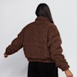 Karl Kani Chest Signature Teddy OS Jacket braun 11958 2