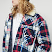 Karl Kani Chest Signature Heavy Flannel Shirt Jacket multicolor 12351 3