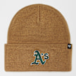 '47 MLB Oakland Athletics Haymaker '47 CUFF KNIT beige 12580 1