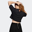 adidas Originals Love Unites Cropped Trefoil T-Shirt noir 12604 2