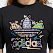 adidas Originals Love Unites Cropped Trefoil T-Shirt crna 12604 5