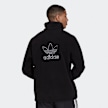 adidas Originals adicolor 1/2 Zip Teddy Fleecepullover zwart 12677 2