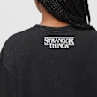 Karl Kani x Stranger Things Woven Signature Washed Print Tee Dress grau 12909 3