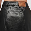 Karl Kani x Stranger Things Patched Synthetic Leather Skirt crna 12910 5