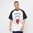 Karl Kani x Stranger Things Woven Signature Block Boxy Print Tee wit 12915 1
