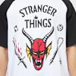 Karl Kani x Stranger Things Woven Signature Block Boxy Print Tee biały 12915 3