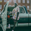 Karl Kani x Stranger Things Chest Signature Resort Shirt multicolore 12970 6