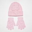 Nike Girls Club Beanie/Glove Set rose 10132 2