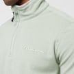 Champion Micro Polar Fleece Half Zip Top grau 15685 3