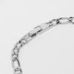 King Ice 6mm Stainless Steel Figaro Chain argent 15713 4