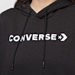 Converse Strip Wordmark Oversized Fleece Hoodie siva 15811 3