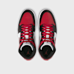 Jordan WMNS Air Jordan 1 Mid rouge 15922 6