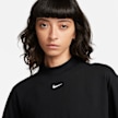Nike Sportswear Essential Boxy Mock-Neck Top negro 16123 3