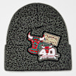 Mitchell & Ness XL Logo Patch Knit HWC NBA Chicago Bulls zwart 16342 1