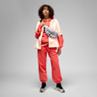 Jordan Flight Fleece Pants czerwony 16345 5