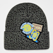 Mitchell & Ness NBA XL Logo Patch Knit HWC Golden State Warriors schwarz 16346 1