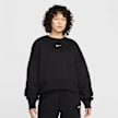 Nike Sportswear Phoenix Fleece Over-Oversized Crewneck Sweatshirt czarny 16573 1