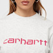 Carhartt WIP W' S/S Script T-Shirt siva 16775 3