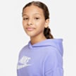 Nike   Sportswear Club French Terry Cropped Hoodie violeta 16858 3