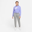 Nike   Sportswear Club French Terry Cropped Hoodie viola 16858 4