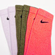 Nike 3 PACK - Everyday Plus Cushioned Training Crew Socks bege 17009 2