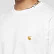 Carhartt WIP Short Sleeve Chase T-Shirt weiß 17198 3