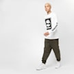 Timberland Long Sleeve Front Stack Logo Tee (Regular) blanc 17288 6