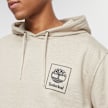 Timberland Epp - Stack Logo Print Hoodie (Regular Bb) szary 17343 3
