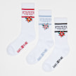 Karl Kani 3 PACK - x Stranger Things Small Signature Socks blanc 17686 1