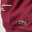 Lacoste Graphics Soft Hoodie rojo 18017 5