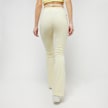 FUBU Signature Velours Flared Leggings beige 18079 2