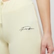 FUBU Signature Velours Flared Leggings beige 18079 3