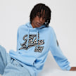 FUBU Varsity Heavy Hoodie blau 18105 1