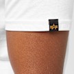 Alpha Industries Basic T Small Logo weiß 18117 4